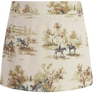 NWT Hill House Home The Tatiana Skirt in Equestrian Toile Size Small